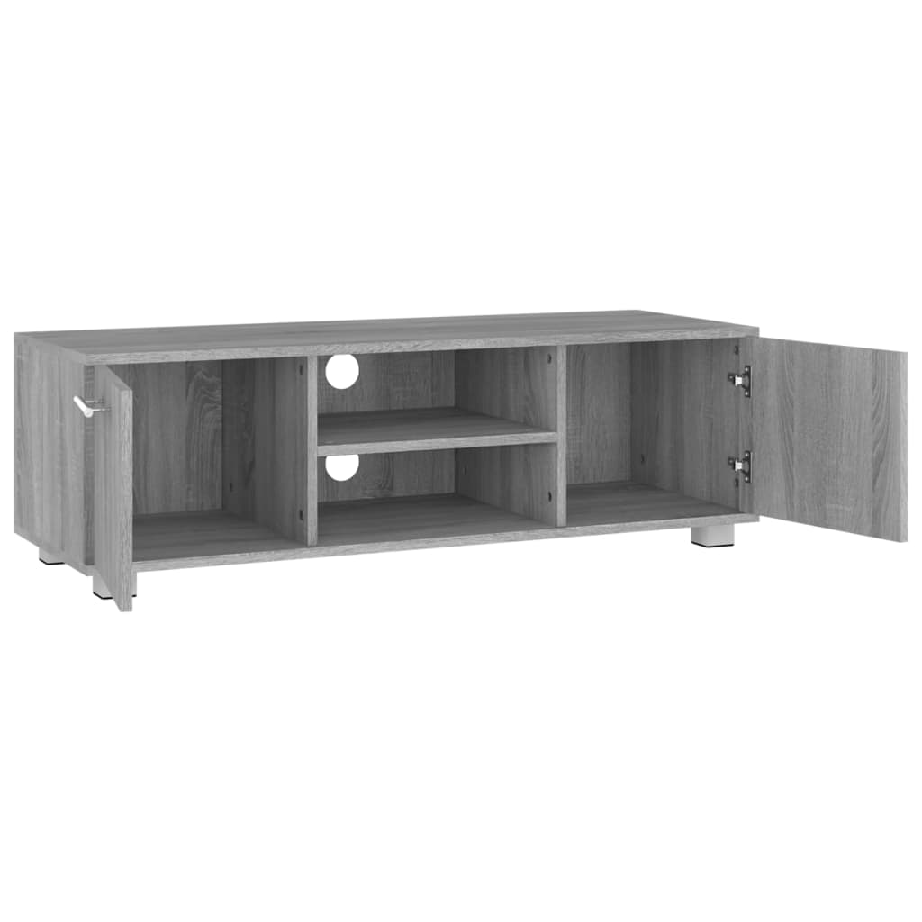 Meuble TV Sonoma gris 110x40x35 cm Bois d’ingénierie | meublestv.fr 5