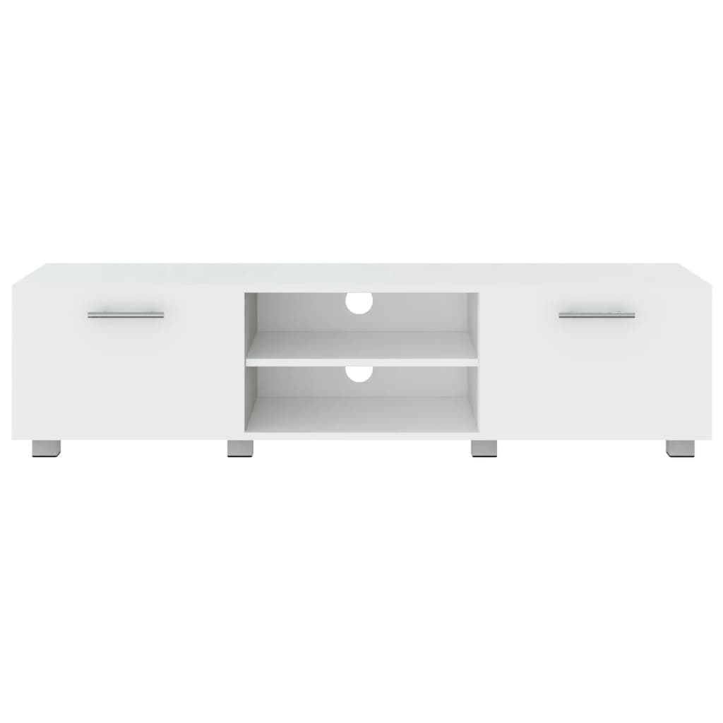 vidaXL TV Cabinet White 140x40x35 cm Engineered Wood