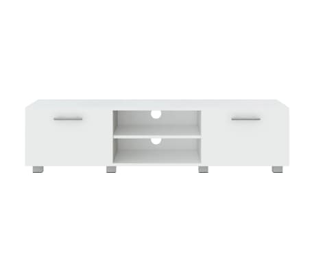 vidaXL TV Cabinet White 140x40x35 cm Engineered Wood