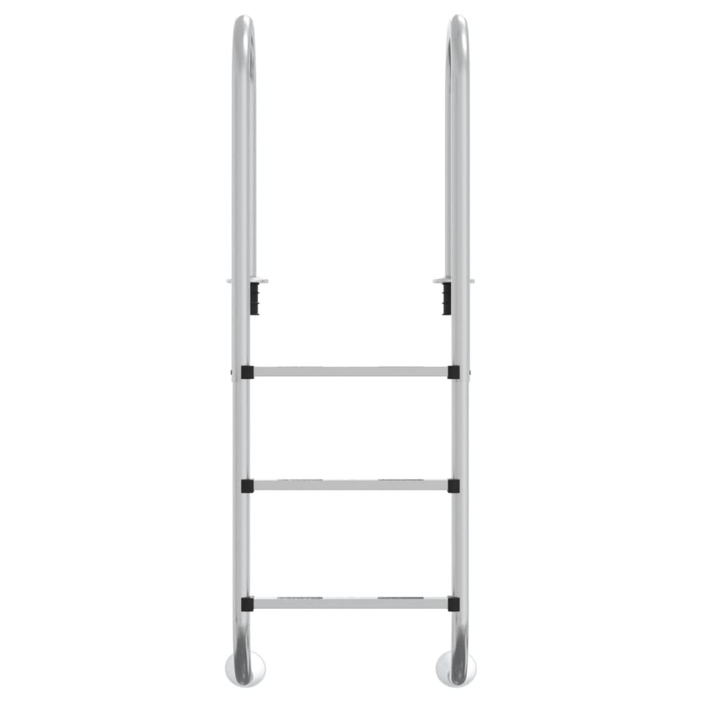 vidaXL Bazénový rebrík 54x38x158 cm 304 nehrdzavejúca oceľ