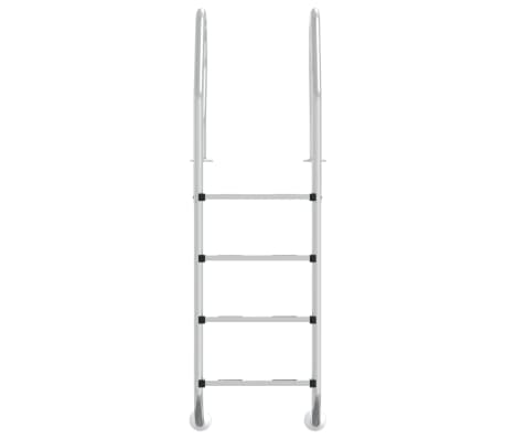 vidaXL Uima-allastikkaat 54x38x184,5 cm 304 ruostumaton ter&auml;s