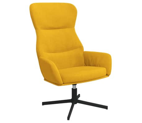 vidaXL puhketool jalapingiga, sinepikollane, samet