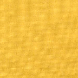 Relaxační křeslo se stoličkou hořčicově žluté textil - obrázek 6