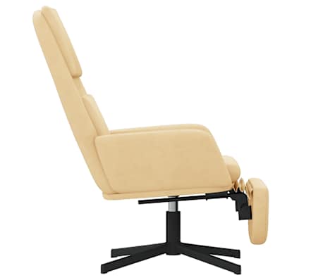 Sillón De Relax Con Reposapiés - Terciopelo Gris Oscuro, Soporta 110 Kg, Para Salón, Oficina O Dormitorio