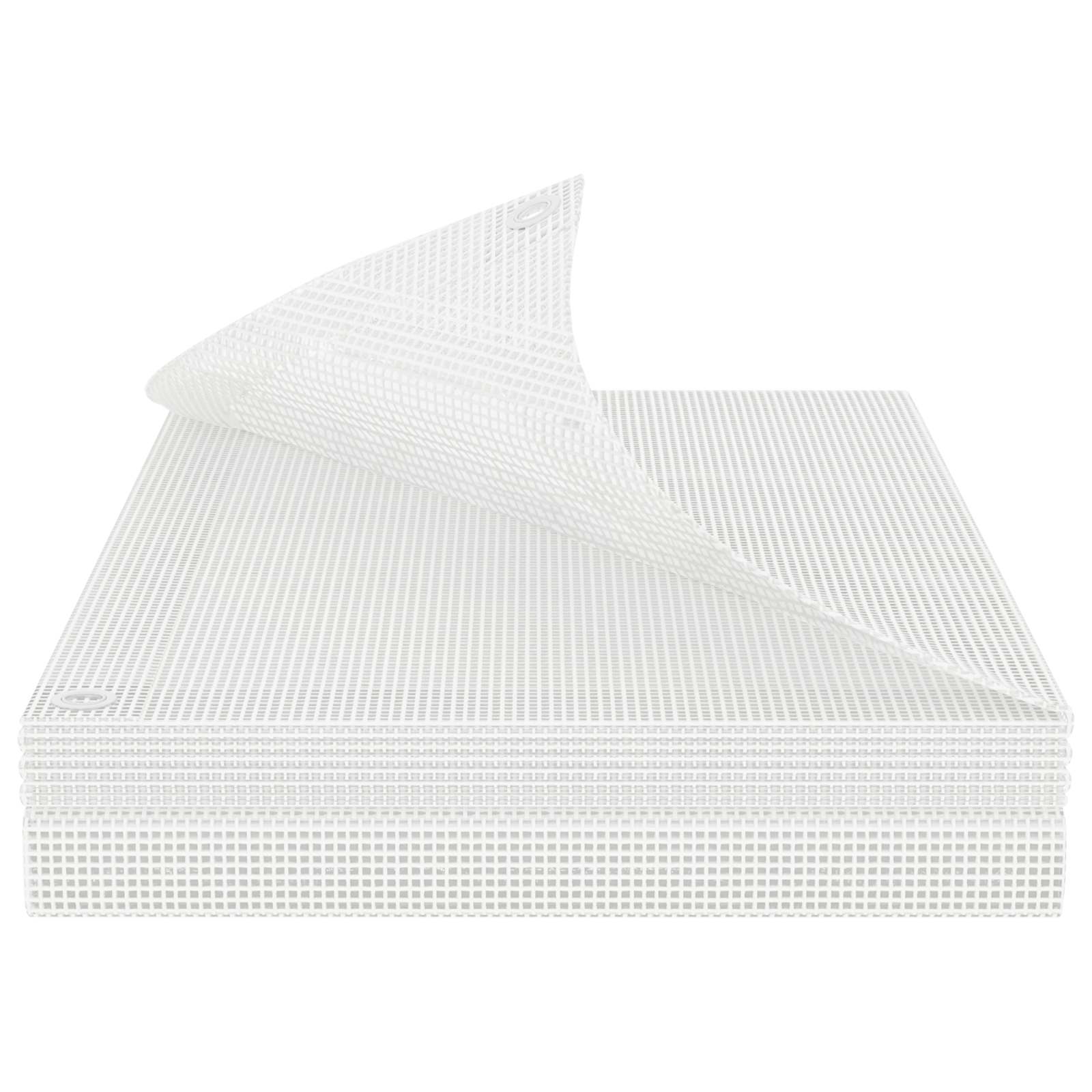 Plachta 140 g/m² 4 x 8 m bílá 151617