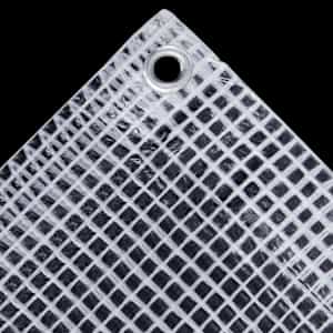 Plachta 140 g/m² 8 x 12 m bílá - obrázek 5