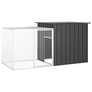 vidaXL kanapuur, antratsiithall, 200 x 91 x 100 cm, tsingitud teras