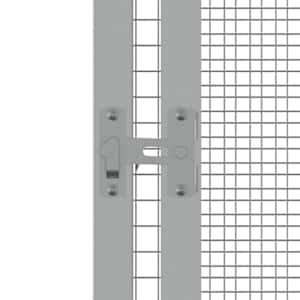 Ptačí klec antracitová 302,5x324,5x211,5 cm pozinkovaná ocel - obrázek 5
