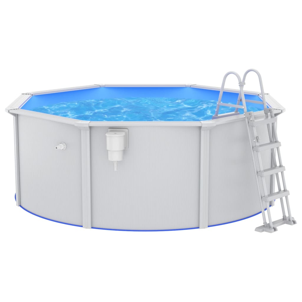 Bazén s bezpečnostním žebříkem 360 x 120 cm