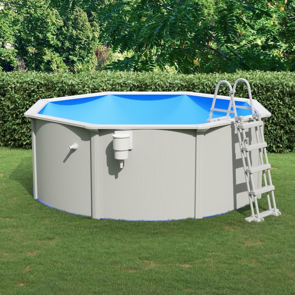 Bazén s bezpečnostním žebříkem 360 x 120 cm