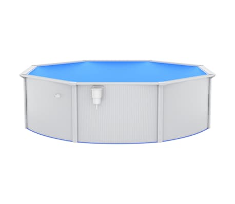 vidaXL Piscine avec &eacute;chelle de s&eacute;curit&eacute; 460x120 cm