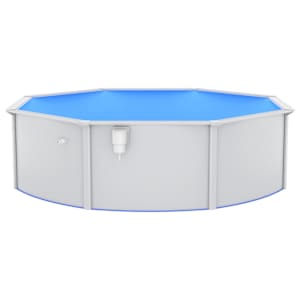 vidaXL Piscine avec &eacute;chelle de s&eacute;curit&eacute; 460x120 cm