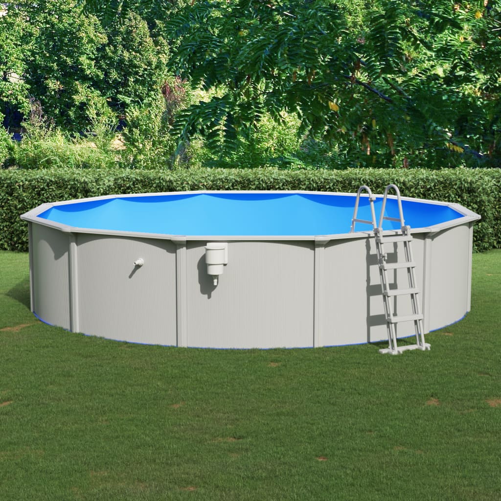 Bazén s bezpečnostním žebříkem 550 x 120 cm