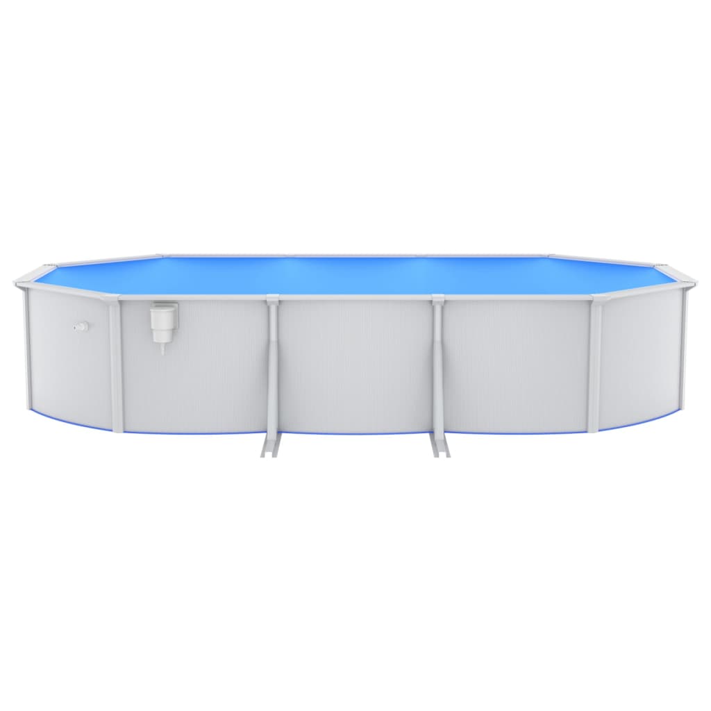 Bazén s bezpečnostním žebříkem 610 x 360 x 120 cm