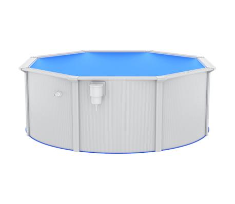 vidaXL Piscine avec pompe filtrante &agrave; sable 360x120 cm