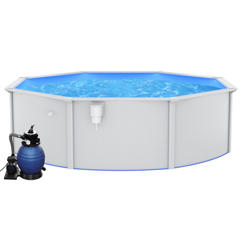 Bazén s pískovým filtračním čerpadlem 460 x 120 cm