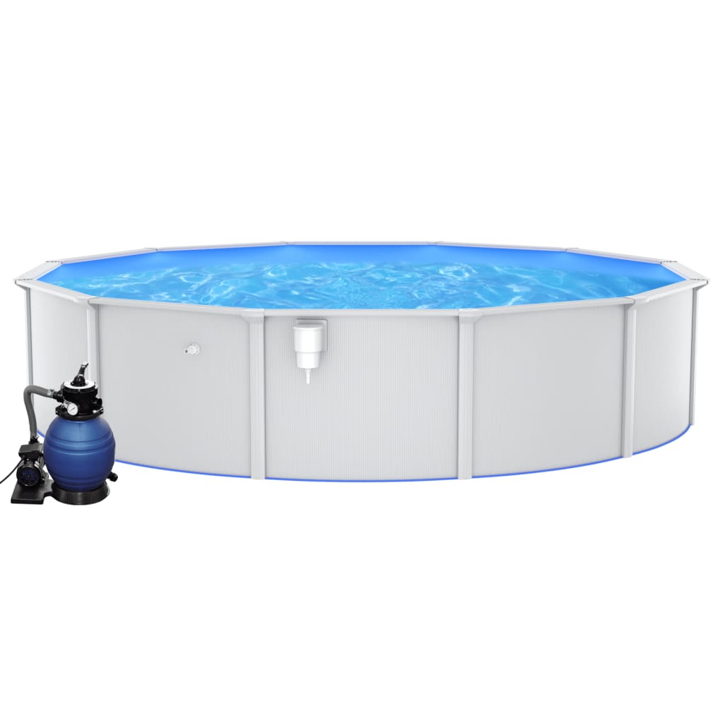 Pool mit Sandfilterpumpe 550×120 cm kaufen 2