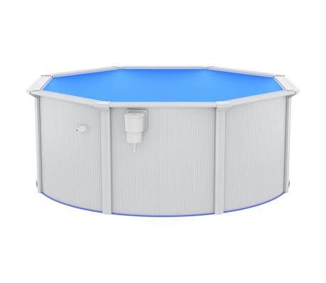 vidaXL Zwembad met zandfilterpomp en ladder 300x120 cm