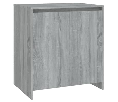 vidaXL Buffets 3 pcs Sonoma gris Bois d'ing&eacute;nierie