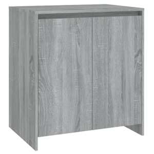 vidaXL Buffets 3 pcs Sonoma gris Bois d'ing&eacute;nierie