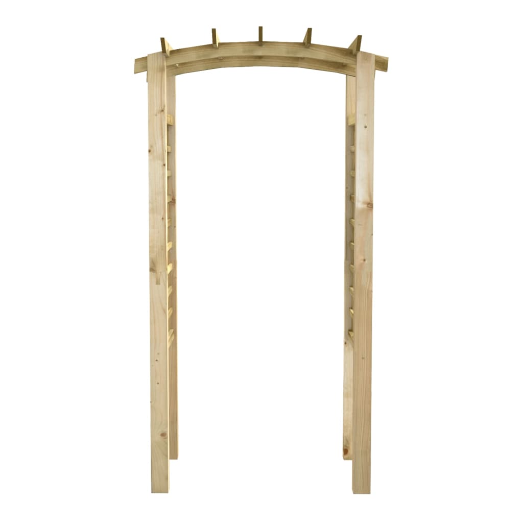 Решетъчна арка, 110x60x210 см, импрегниран бор масив