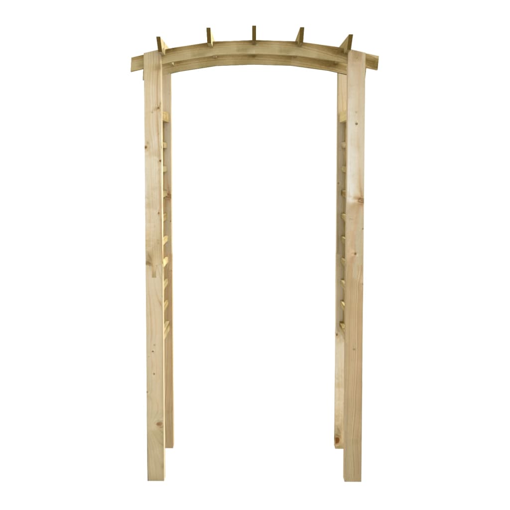 

vidaXL Tuinboog 110x60x220 cm geïmpregneerd massief grenenhout
