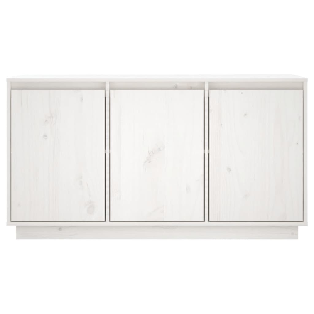Thumbnail - vidaXL Sideboard Weiß 111x34x60 cm Massivholz Kiefer