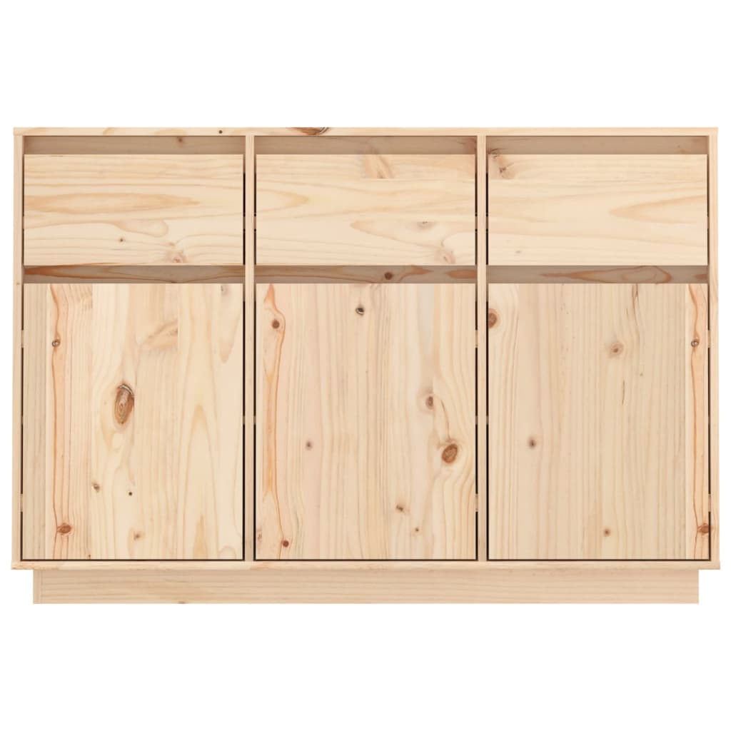 

vidaXL Dressoir 110x34x75 cm massief grenenhout