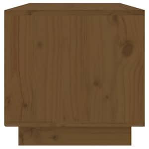TV skříňka medově hnědá 60 x 35 x 35 cm masivní borové dřevo - obrázek 4