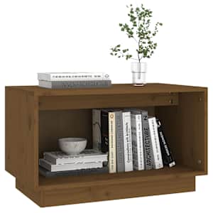 TV skříňka medově hnědá 60 x 35 x 35 cm masivní borové dřevo - obrázek 5