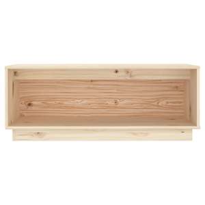 TV skříňka 90 x 35 x 35 cm masivní borové dřevo - obrázek 3