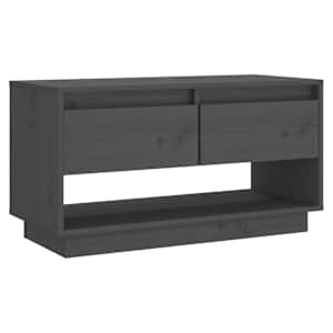 vidaXL telerikapp hall 74x34x40 cm, m&auml;nnipuit