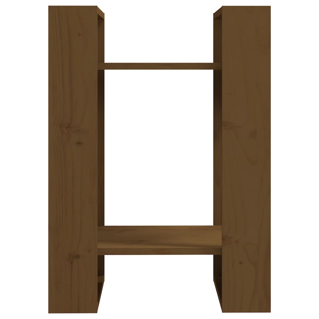 

vidaXL Boekenkast/kamerscherm 41x35x57 cm grenenhout honingbruin