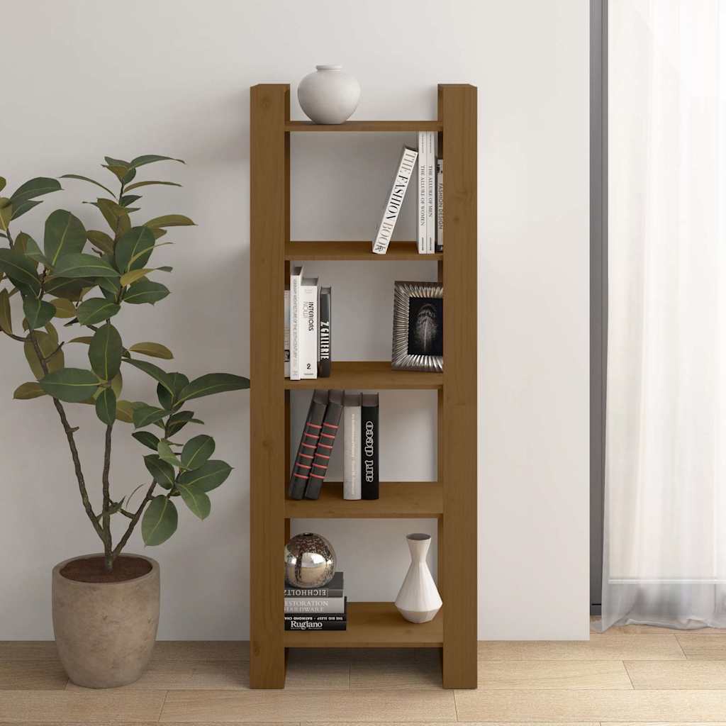 vidaXL Rega�/przegroda, miodowy br�z, 60x35x160, sosnowy