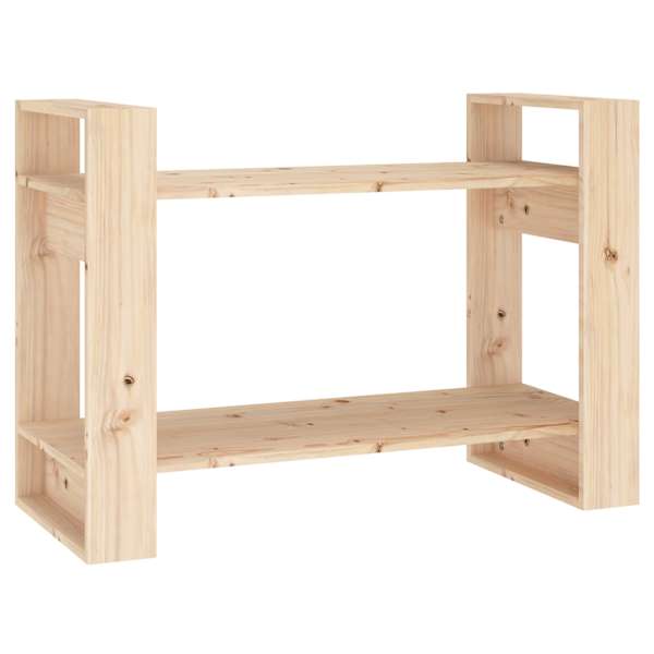 vidaXL raamaturiiul/ruumijagaja, 80 x 35 x 56,5 cm, t&auml;ism&auml;nnipuit