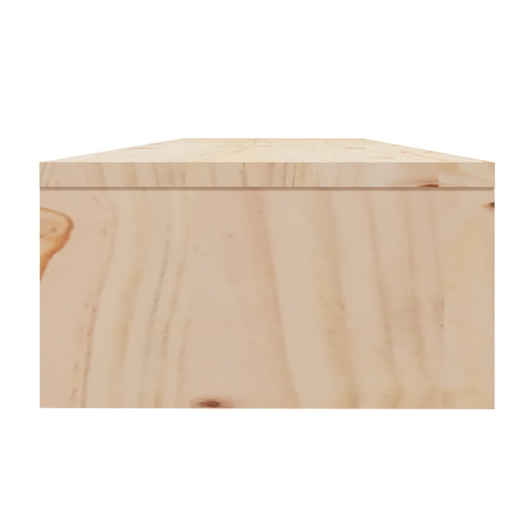 Support de moniteur 100x24x13 cm Bois de pin solide | meublestv.fr 7