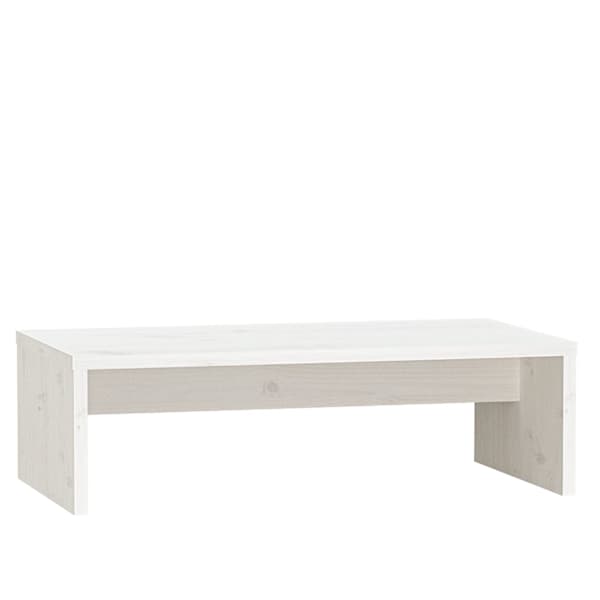 vidaXL monitorialus, valge, 50 x 27 x 15 cm, m&auml;nnipuit