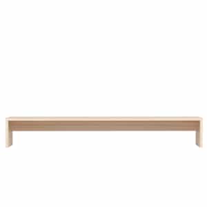 Stojan na monitor 100 x 27 x 15 cm masivní borové dřevo - obrázek 5