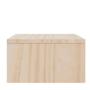 Stojan na monitor 100 x 27 x 15 cm masivní borové dřevo - obrázek 6
