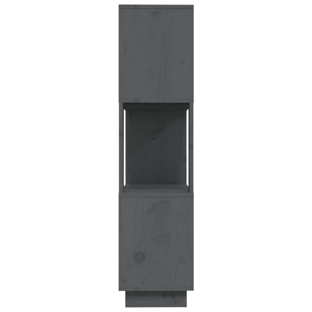 Bibliothèque/Séparateur de Pièce 80x25x101 cm Pin Solide Étagère Salon