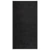 vidaXL k&otilde;rge narmaga Shaggy vaip, must, 80 x 150 cm