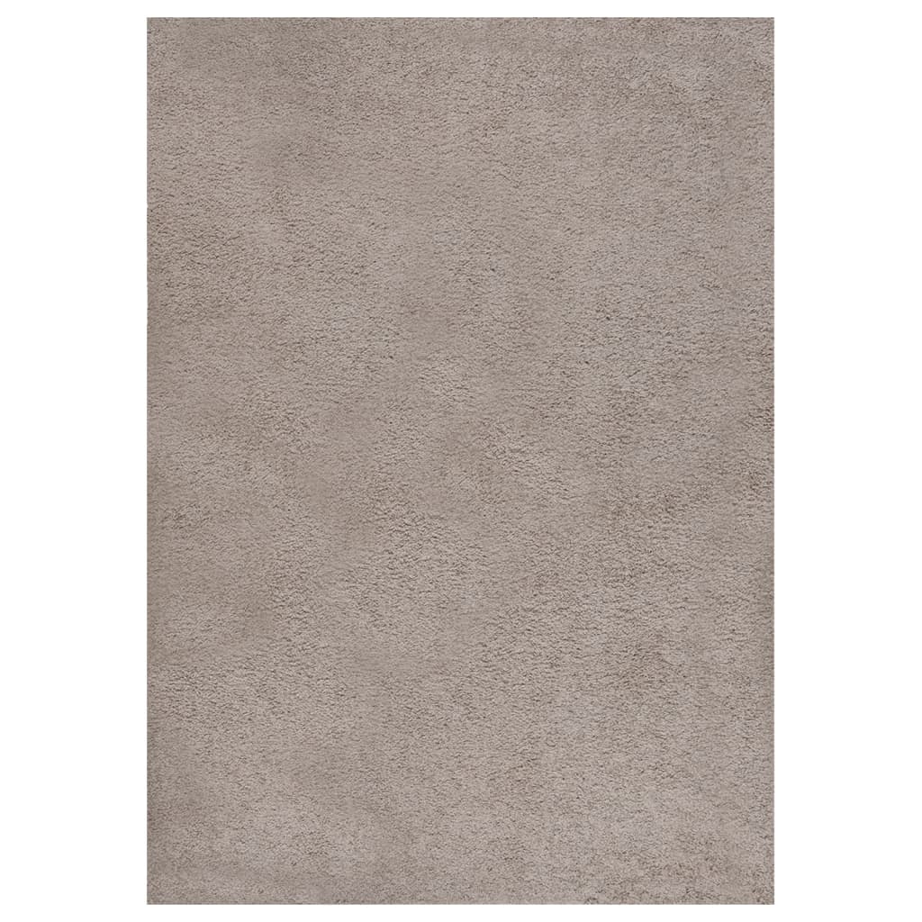 vidaXL Pörrömatto korkeanukkainen beige 120×170 cm