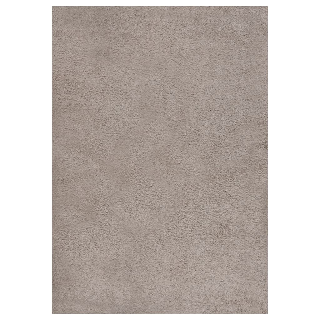 vidaXL Pörrömatto korkeanukkainen beige 140×200 cm