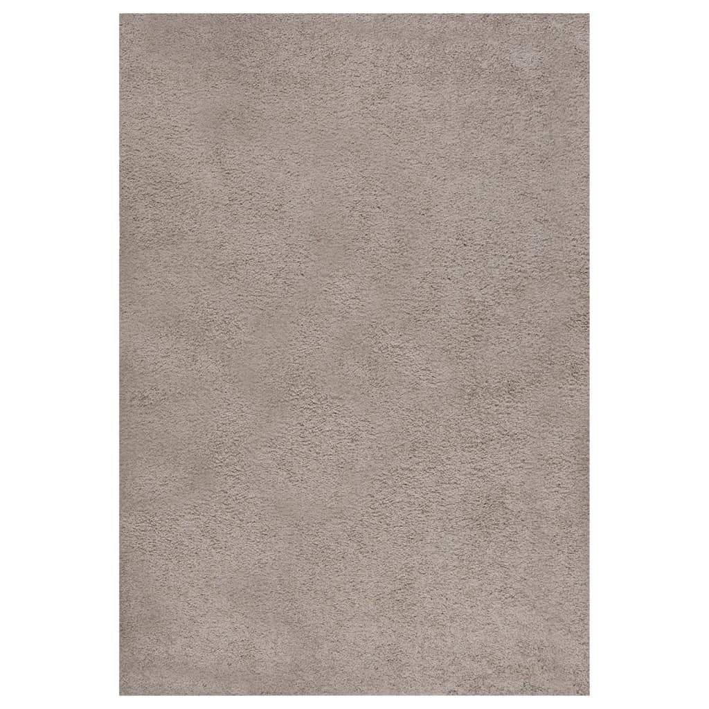 vidaXL Tapis shaggy à poils longs Beige 160x230 cm