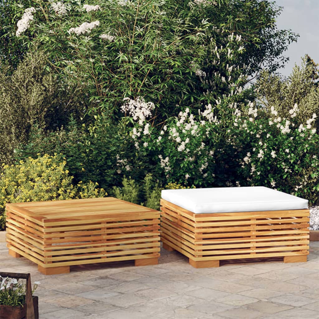  2-dielna záhradná sedacia súprava masívne teakové drevo