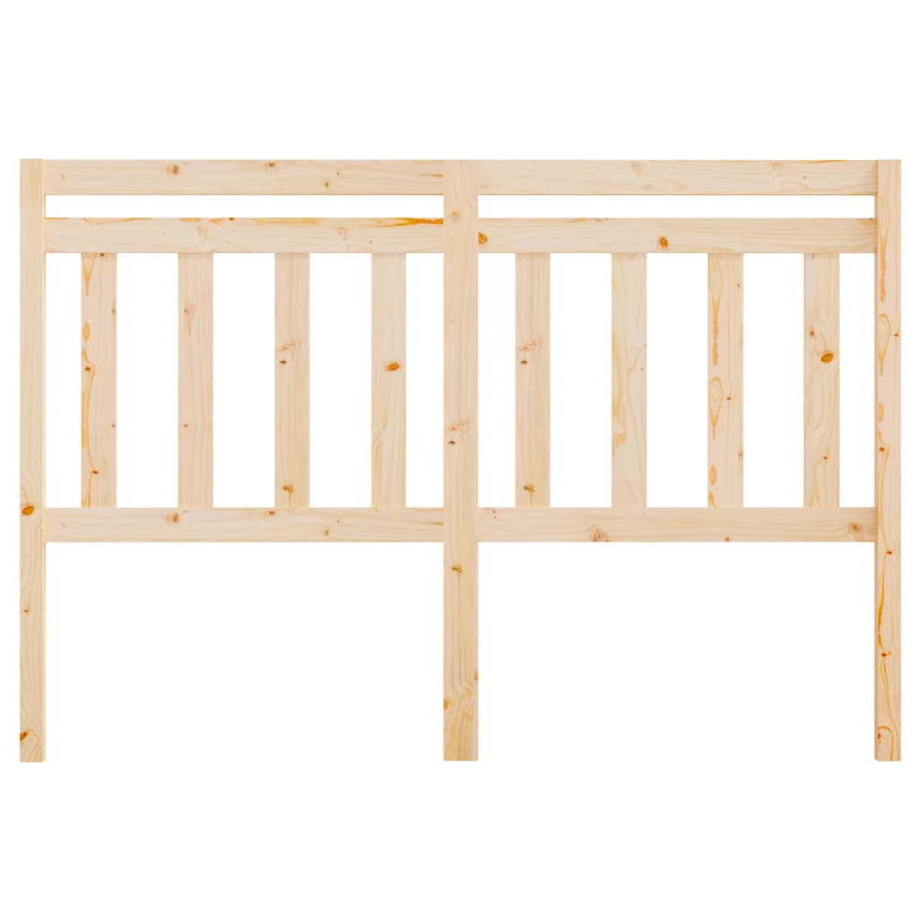 vidaXL Hoofdbord 156x4x100 cm massief grenenhout afbeelding