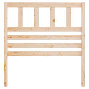 Čelo postele 96 x 4 x 100 cm masivní borovice - obrázek 4