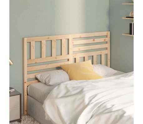 vidaXL Testiera per Letto 141x4x100 cm in Legno Massello di Pino