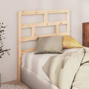 Posteljno vzglavje 81x4x100 cm trdna borovina