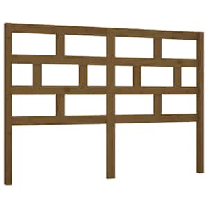 Čelo postele medově hnědé 156 x 4 x 100 cm masivní borovice - obrázek 2